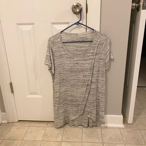 Motherhood Maternity Tulip Hem Nursing Tee